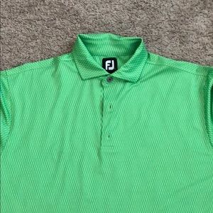 Men’s FootJoy XL green golf polo